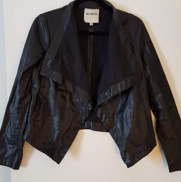 BB Dakota Jackets & Blazers - BB Dakota faux leather jacket